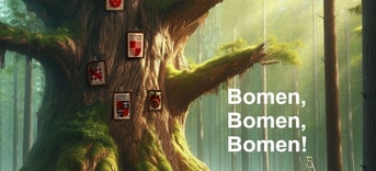 Poster Pvd D Cafe Bomen 13 maart 2024