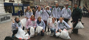 Stadhuisbrug Utrecht cleanup 2023