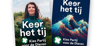 Posters keer het tij