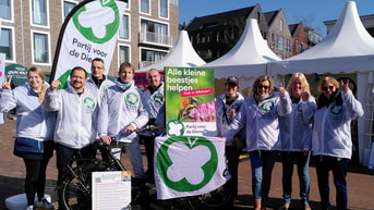 Groepsfoto paardenmarkt