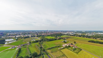 Dronebeeld Tilburg