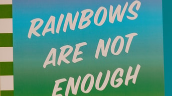 Rainbows are not enough