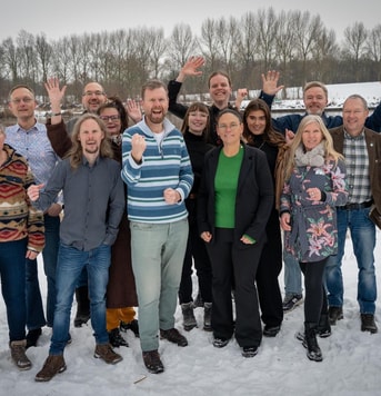 Groepsfoto kandidaten