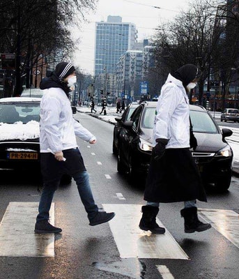 14032018 Rotterdam Actie Tegen Vieze Lucht Beatles Style