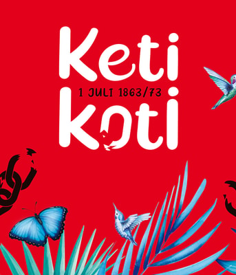 Facebook cover Keti Koti rood 1
