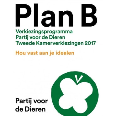 Voorkant verkiezingsprogramma