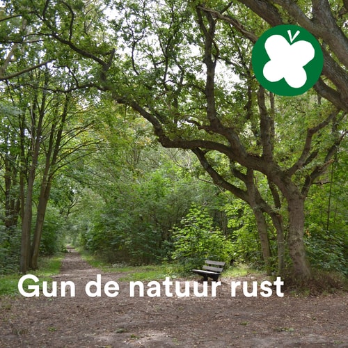 Gun de natuur zijn rust