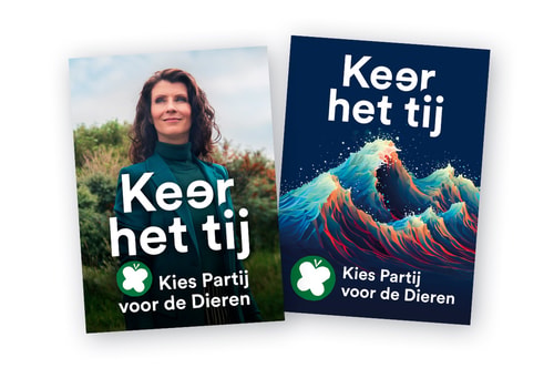 Posters keer het tij