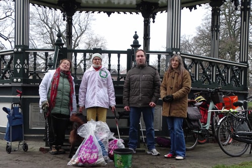 Clean up Oranjepark januari 2025