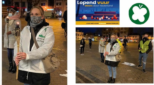 Foto 3 acties voor verkiezingen