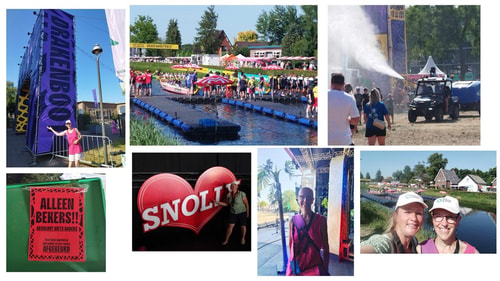Foto collage drakenbootfestijn 2025
