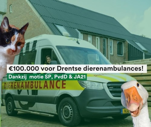 Motie dierenambulances