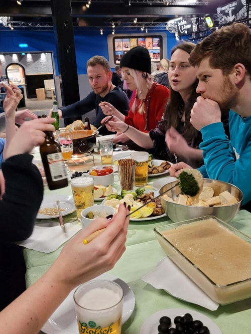 Vegan kaasfondue8