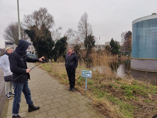 Paddentrap plaatsen mic