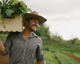 Happy farmer still